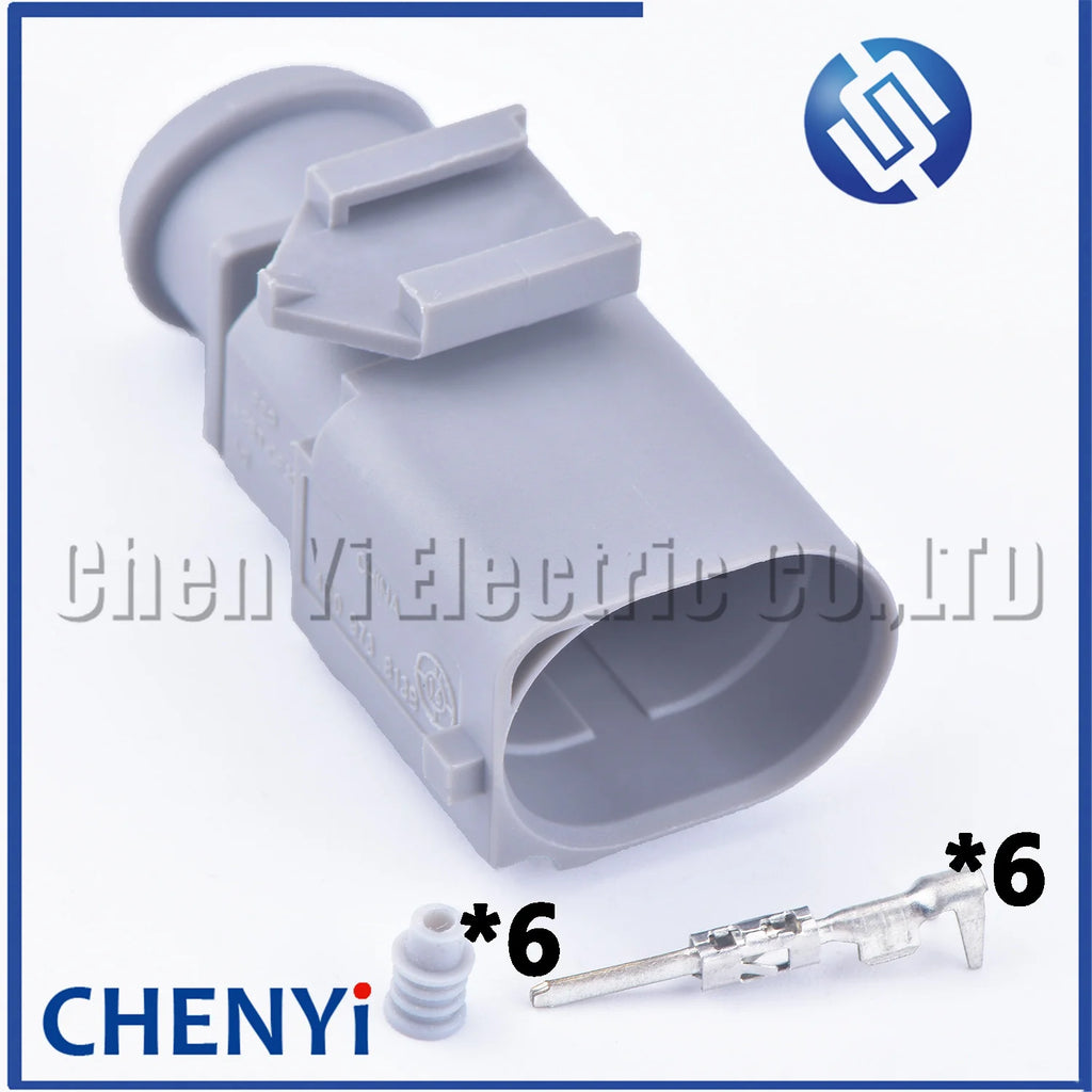 6 Pin 1.5mm 1J0973713G 1J0 973 713 G Automotive EGR Valve Waterproof Connector Plug Auto Socket 4212 1200 42121200 4G0973813B