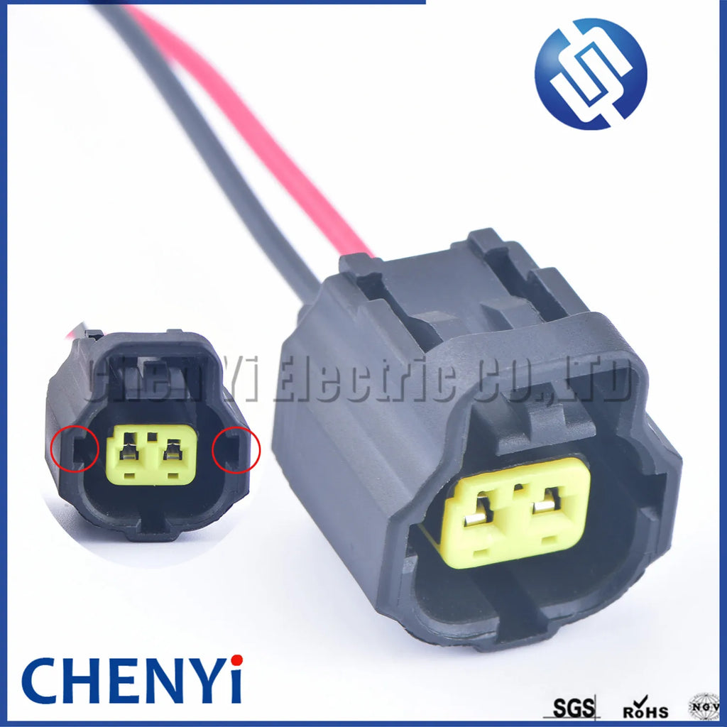 2 Pin auto waterproof connector Coolant Temperature Sensor plug 1JZ-GTE 2JZ-GTE car plug Miata IAC connector 178390-1 for Toyota