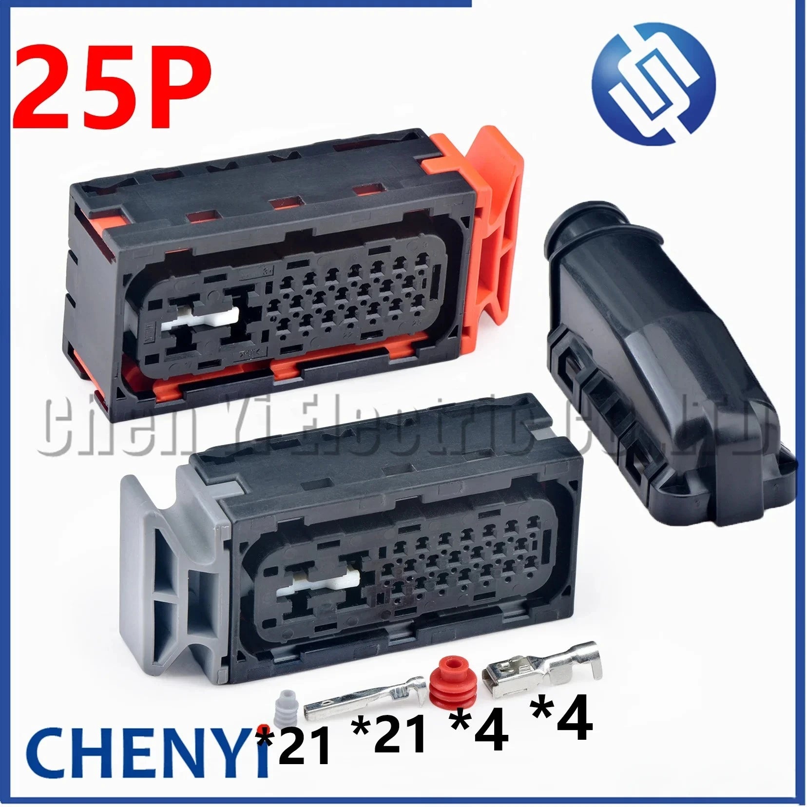 25 Pin Automotive waterproof connector ABS control module harness plug 368482-1 368482-2 316873-2 For Dongfeng Foton Honda