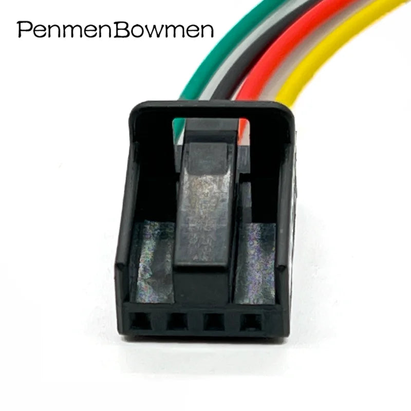 4 Pin 1K0972704C Car Glass Switch Trunk Switch Plug Female Wiring Harness Central Locking Electrical Cable Connectors With Cable