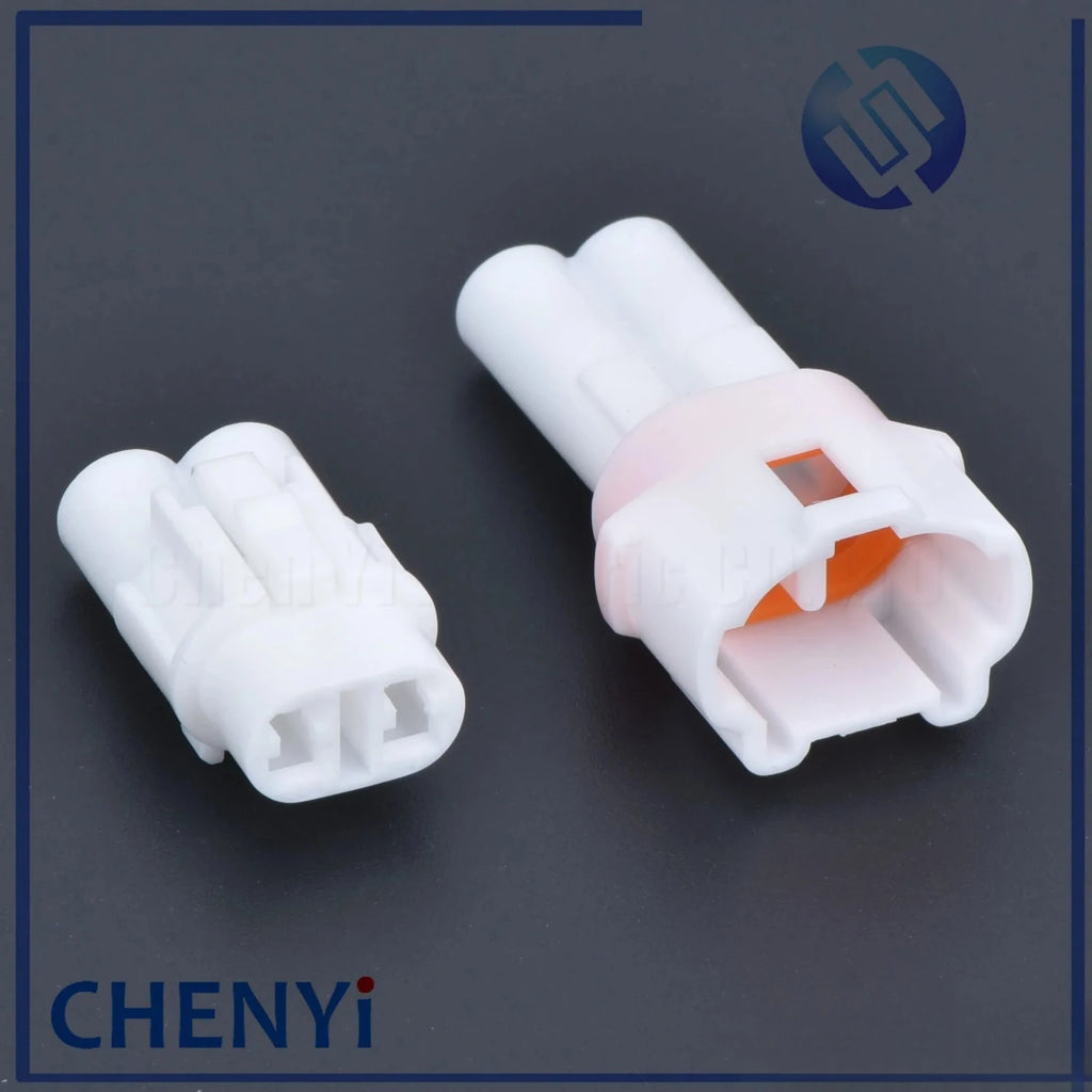5 sets 2 Pin way MT090 Female or Male White Auto Connector Waterproof Automotive Plug For Motorcycle 6180-2181 6187-2171
