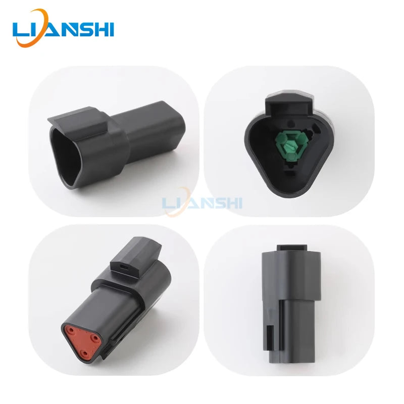DT04-3P DT06-3S Automotive waterproof connector 3p waterproof connector harness plug