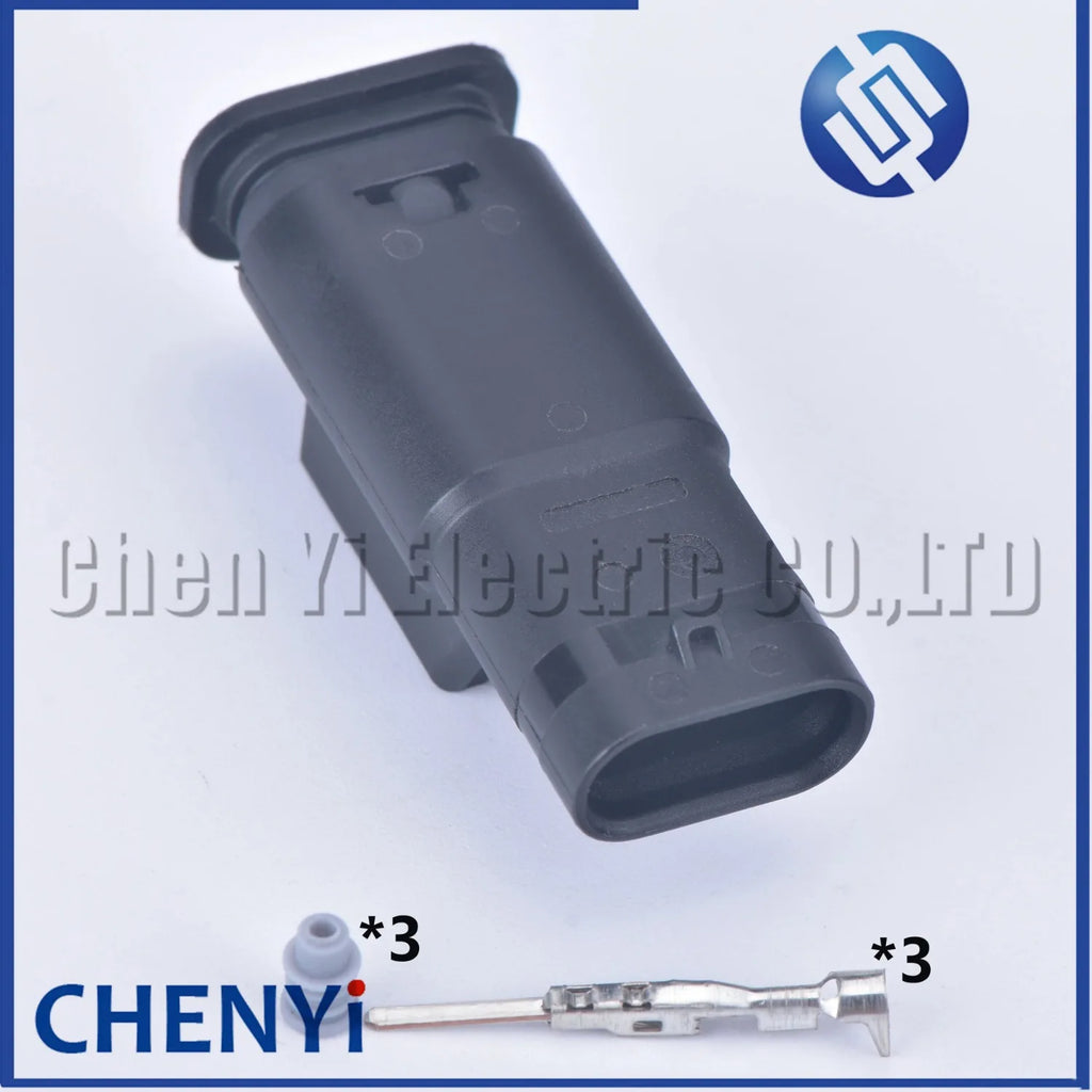 3 Pin Auto waterproof connector PDC Parking radar Sensor Plug 80A973703A 4K0973703A 80A 973 703 A 4K0 973 703 A