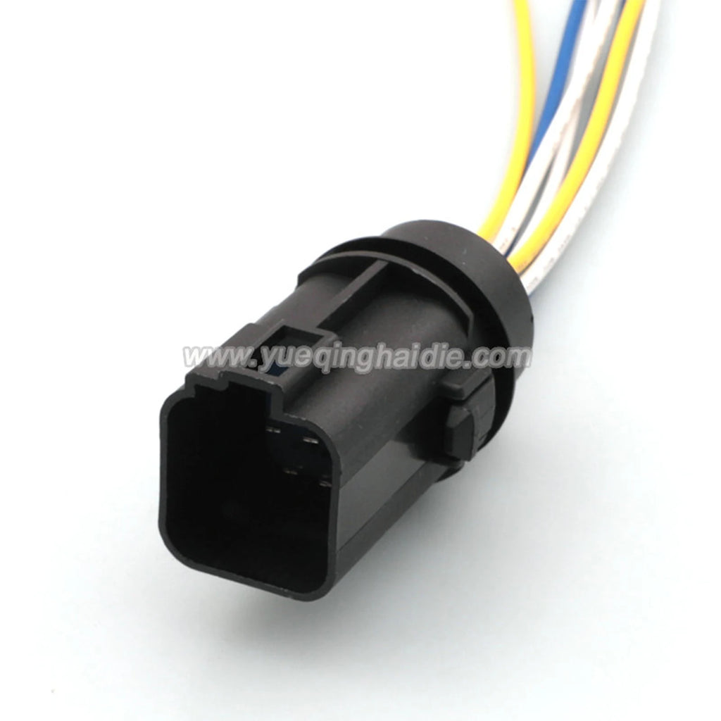 7 Pin Connector Waterproof 3.5mm Male Female Connector Auto Wiring Harness Housing Cable Plug WPT-596(Tin) 3U2Z-14S411-YGA
