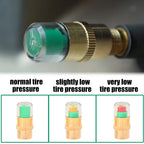 Car Tire Pressure Monitor Sensors Tire Air Alert Cap Cars Trucks Air Pressure Gauge Alert Monitoring Tire Valve Accessories