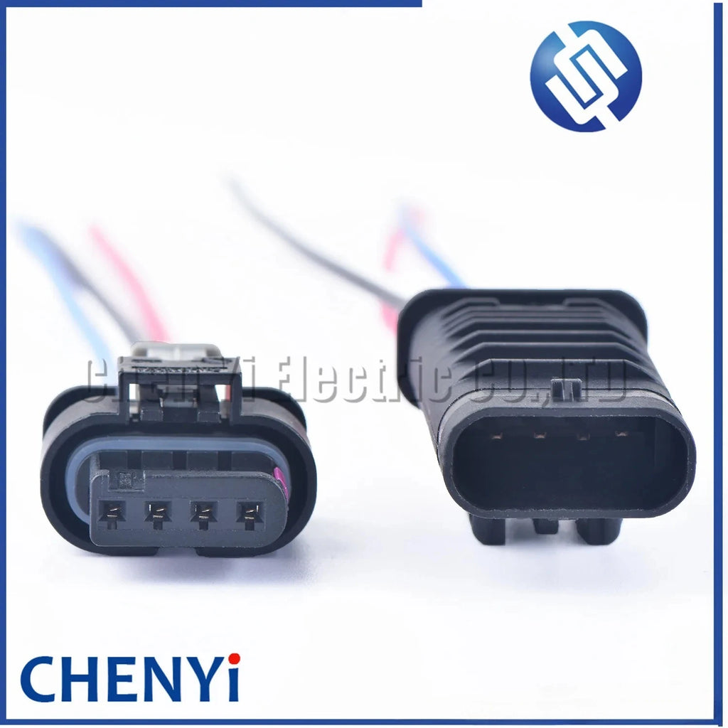 4 Pin Fuel Injector Intake Pressure Sensor Plug Nitrogen oxygen sensor plug water temperature sensor Connector Pigtail 1718657-1