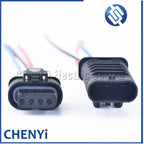 4 Pin Fuel Injector Intake Pressure Sensor Plug Nitrogen oxygen sensor plug water temperature sensor Connector Pigtail 1718657-1