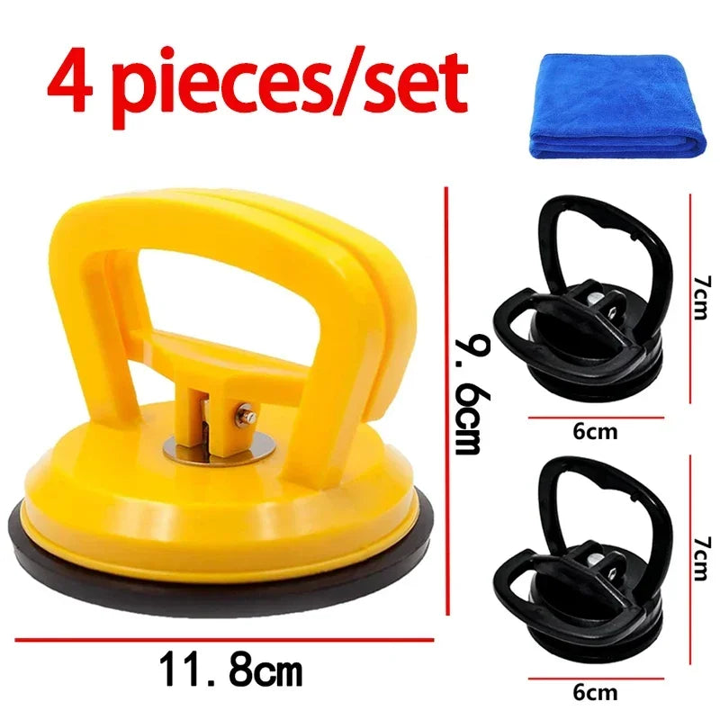 Car Minor Dent Repair Suction Cup Tool Kit - Vehicle Dent Puller Set for Diagnostic and Inspection - Various Materials Amagi