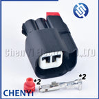 2 Pin male or female Auto waterproof connector Fuel injector ABS sensor Wire harness plug 34062-0027 340620027 For Ford JEEP