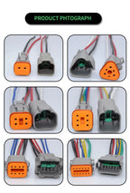 5/20/100 Sets Deutsch DT Connector With 15cm Wire Harness Waterproof Electrical Car Socket Plug DT06-2S DT04-2P 2/3/4/6/8/12P