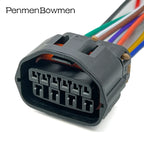 1 Set 10 Pin Car Gearbox Automatic Shift Lock Electrical Connectors Plug Wiring Harness MG641288-4 7283-8700-30 For Hyundai KIA