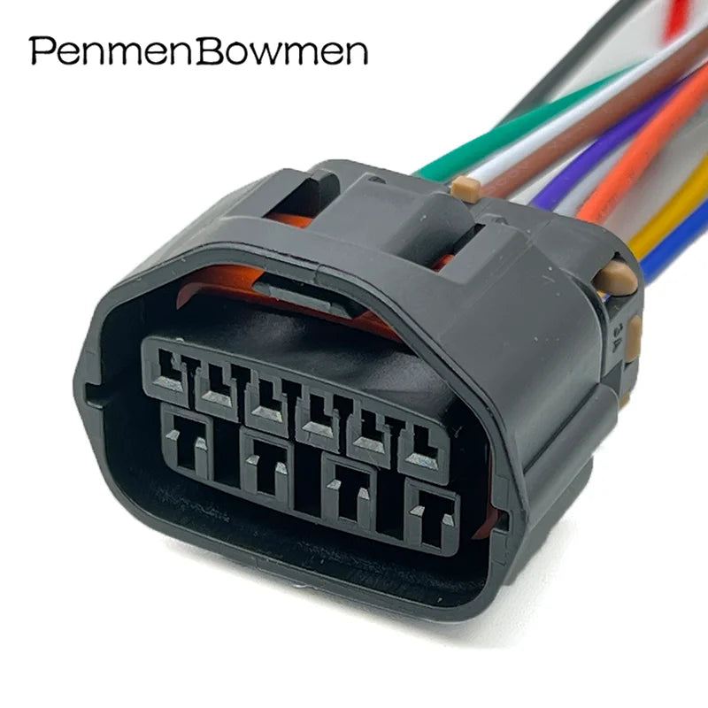 1 Set 10 Pin Car Gearbox Automatic Shift Lock Electrical Connectors Plug Wiring Harness MG641288-4 7283-8700-30 For Hyundai KIA