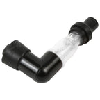 Universal Motorcycle Flash Spark Plug Cap Motorcycle Ignition Spark Plug Cap Elbow Flashing Spark Plug Cap For Motorbike