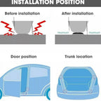 Car Door Anti-Collision Silicone Pads Sound Insulation Gasket Auto Soundproof Shockproof Sealing Rubber Pad Door Edge Sticker