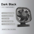 AD-Desktop Mini Rechargeable USB Fan With Timer Foldable 3 Speed 7 Leaf Portable Quiet Fan For Office Outdoor Camping Amagi