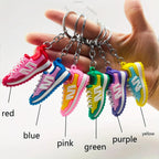 Shoe Keychains For Men 6pc/1pcs Mini Cute Cool Sneaker Keychain PVC For Favors Collectible For Sneaker Fans Bag Pendant Tools