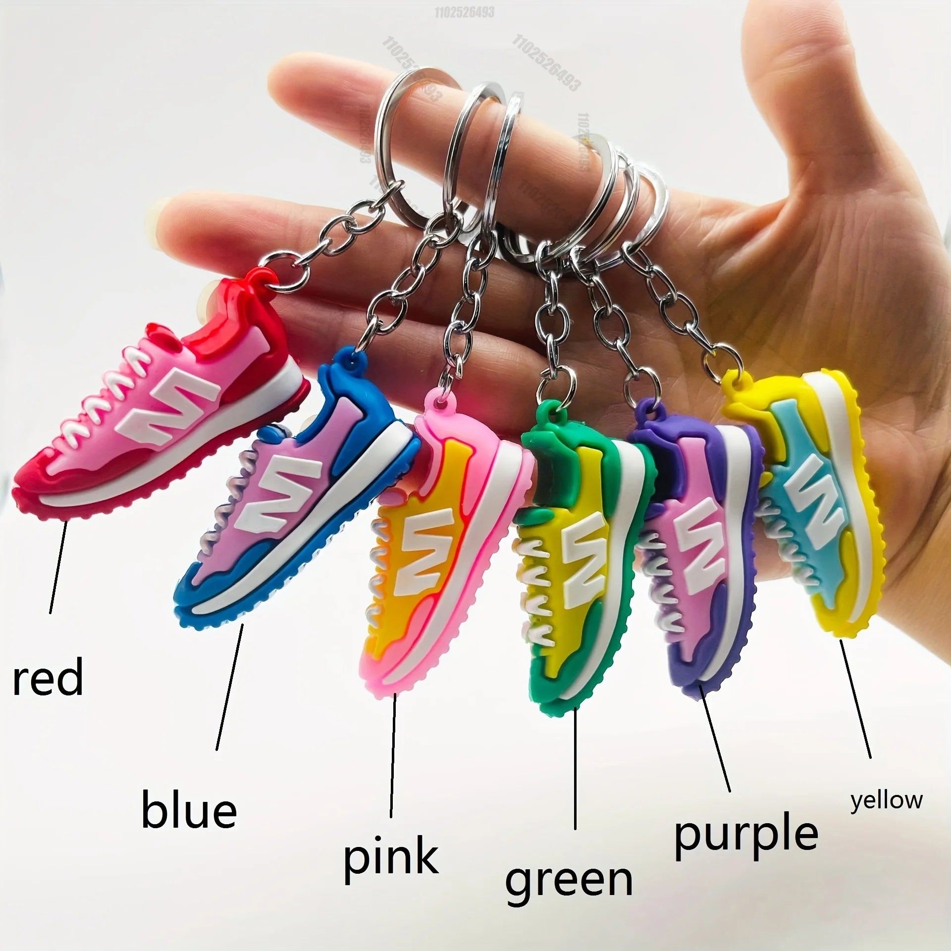 Shoe Keychains For Men 6pc/1pcs Mini Cute Cool Sneaker Keychain PVC For Favors Collectible For Sneaker Fans Bag Pendant Tools