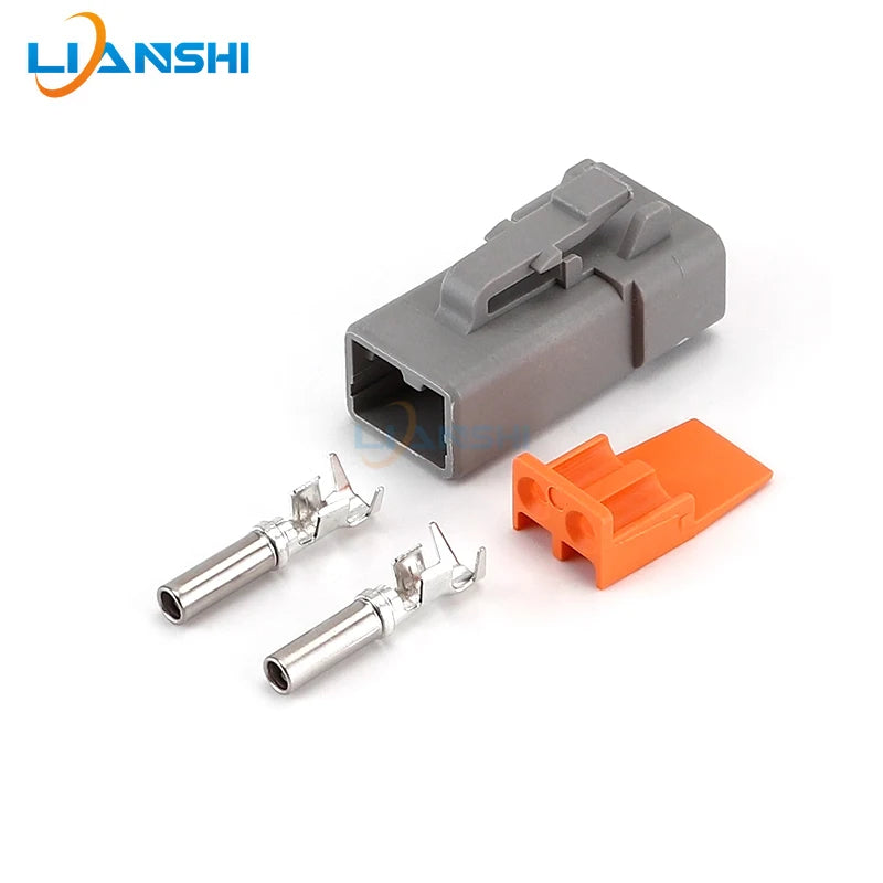 DTP06-2S Dechi type high-current heavy-duty truck wiring harness plug DTP04-4P automotive waterproof connector plug-in