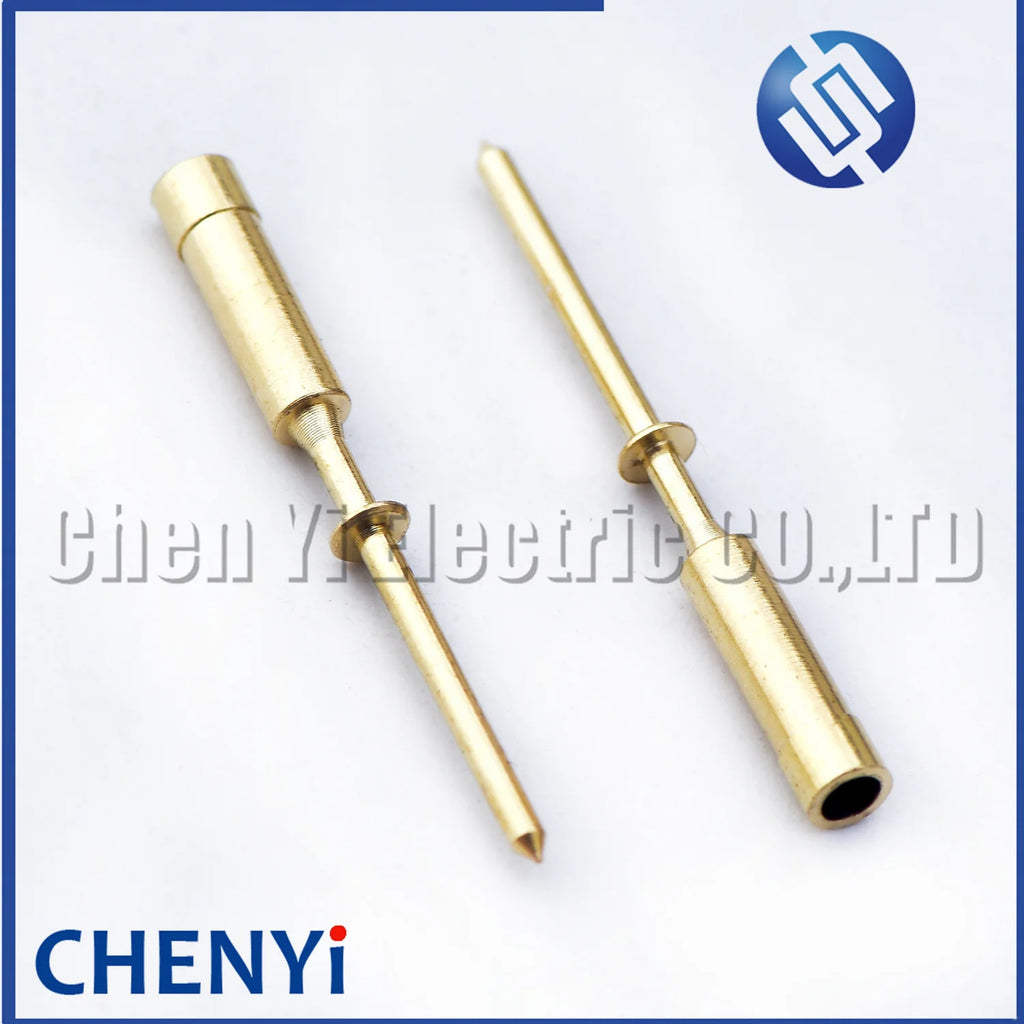 20 Pcs Car Connector 1.0mm series Pin Splice Crimp Loose Male Terminals 0.3-0.8mm  120391015T1001 For CUMMINS Plug