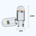 Car 12V COB Wedge Lamp with Glass Housing T10 Crystal One Piece Light Universal Waterproof LED Bulb Automotive Lighting Tools