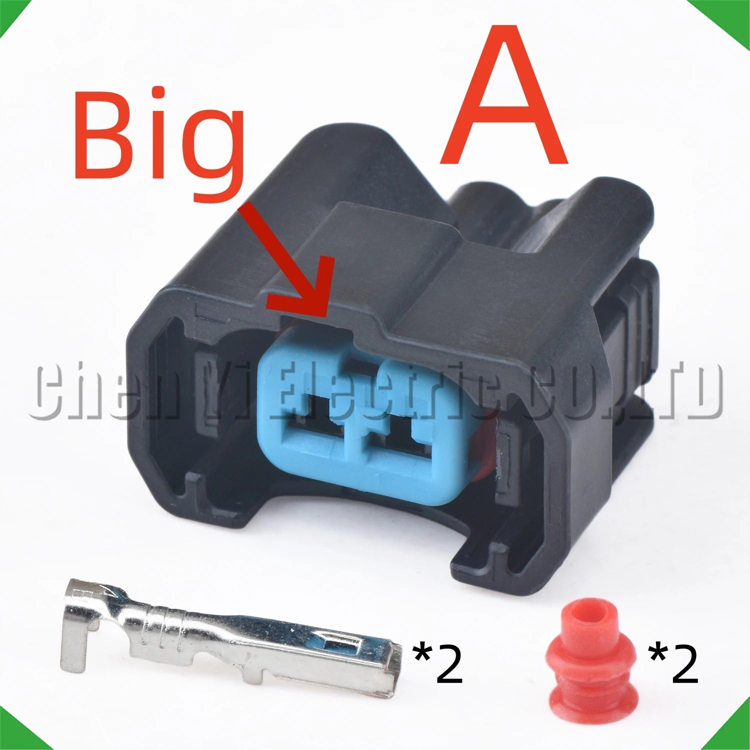 2-Pin Wire Harness Harness Automotive Waterproof Injector Connector Honda fuel injector