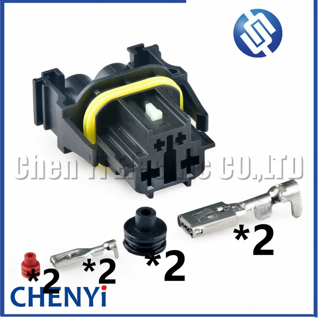 4 Pin Automotive waterproof connector Electronic fan Wire harness Plug 10102694 10102687 9315483-01 10102761 9442401
