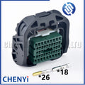44 Pin female Automotive waterproof connector Engine ECU Board plug with pins For Honda 8TH Accord CRV Civic CITY Odyssey Fit