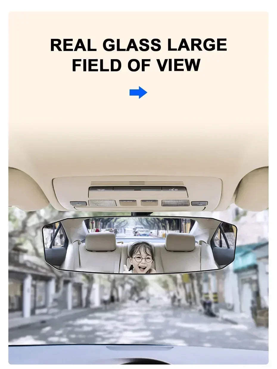 Wide Angle Convex Universal Anti Glare Rearview Mirror Car Interior Baby Seat Watch Sun Visor Safety Goggle Amagi