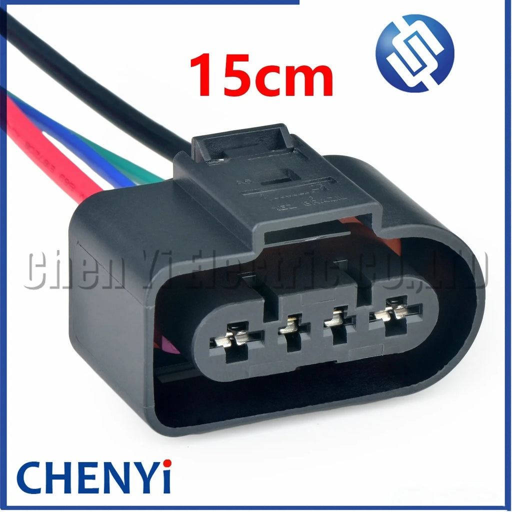 4 Pin 3.5/6.3 Fuel Pump Socket wire harness Plug Auto waterproof Connector 1J0 919 231 1J0919231