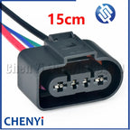 4 Pin 3.5/6.3 Fuel Pump Socket wire harness Plug Auto waterproof Connector 1J0 919 231 1J0919231
