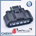 1 Set 5 Pin female Automotive waterproof connector wire harness plug 90980-11024 7283-7050-30 11024 for 2JZ-GTE MAF