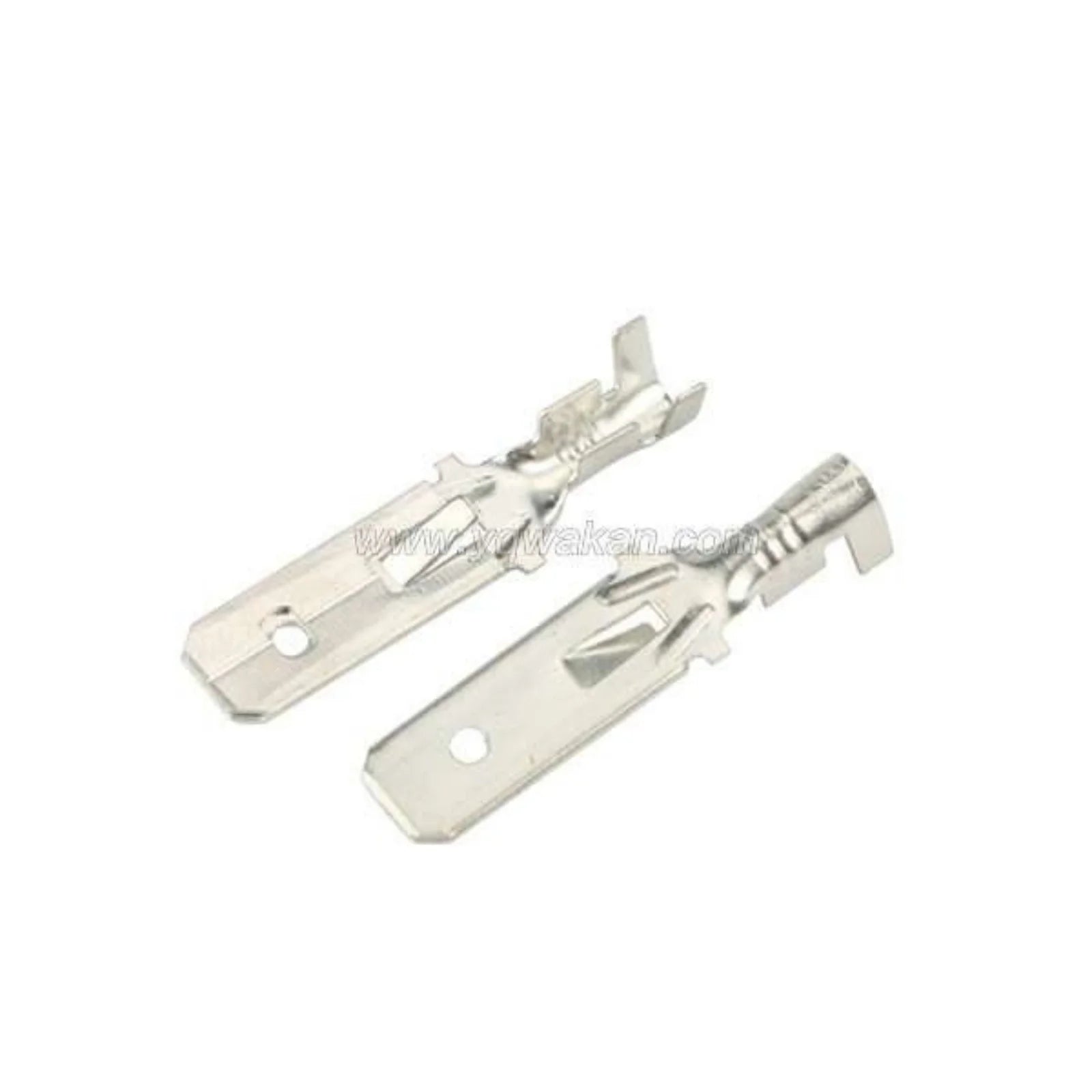 2 PIN Unsealed Automotive Plug 6.3mm Male Female Connectors Connector With Terminal Pins 180924 0-180923-0