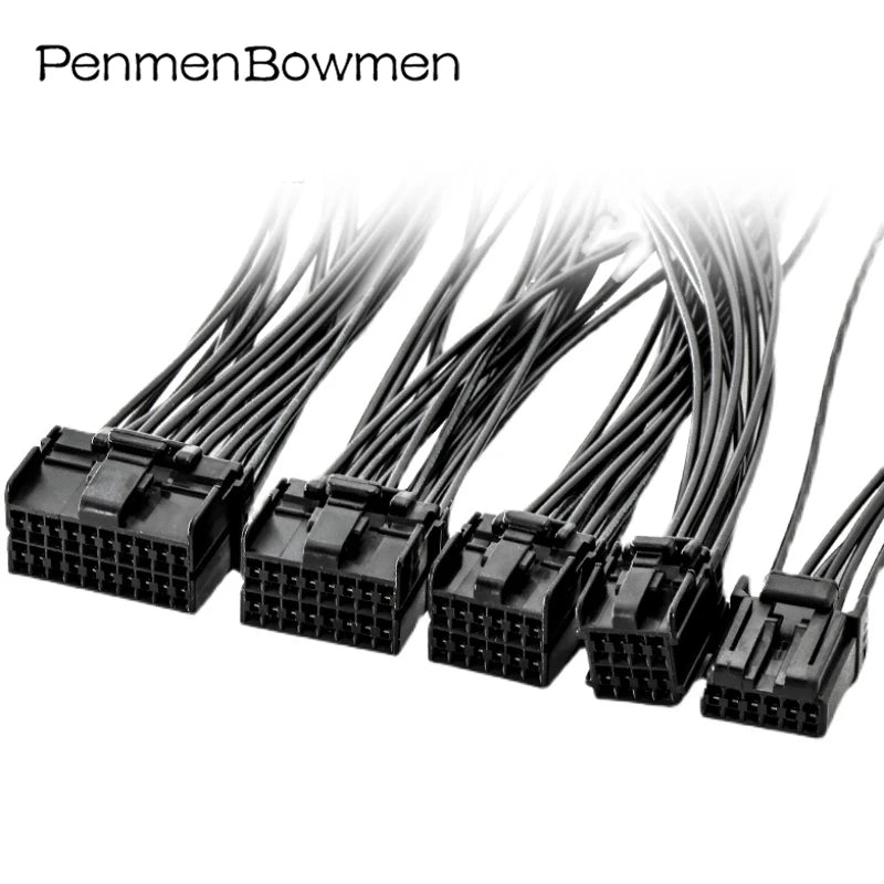 1 Set 6 8 12 16 20 Pin 1.2mm Sheathed Car Window Lifter Plug Connector Wire Harness 174047-2 174045-2