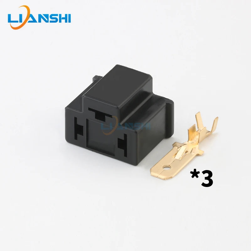 7.8 Lamp holder Automotive connector Xenon lamp H4 lamp headlamp holder connector DJ7033-7.8-11/21