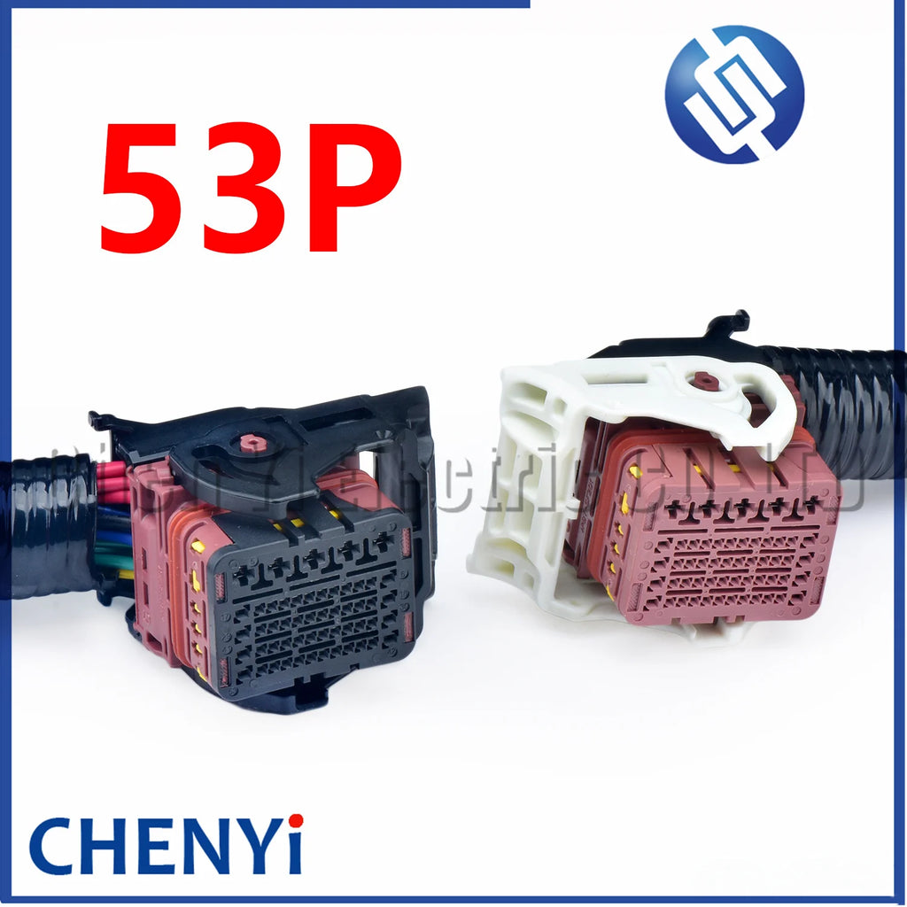 53 Pin Auto waterproof connector Computer board ECU Module Wiring Plug 64321-2019 34763-0001 64321-2011 64325-1091 64321-1101