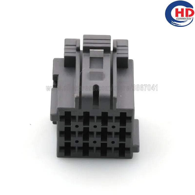 12pin auto waterproof electric plastic wire harness connector 1-967622-6/5/3