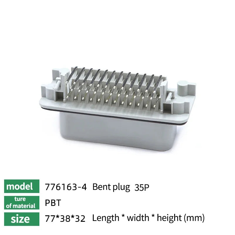 1/5/20 PCS ECU Bent Pin Plug Automotive Waterproof Connector Socket Terminal Male Female PBT 776280/776266/776087/776163