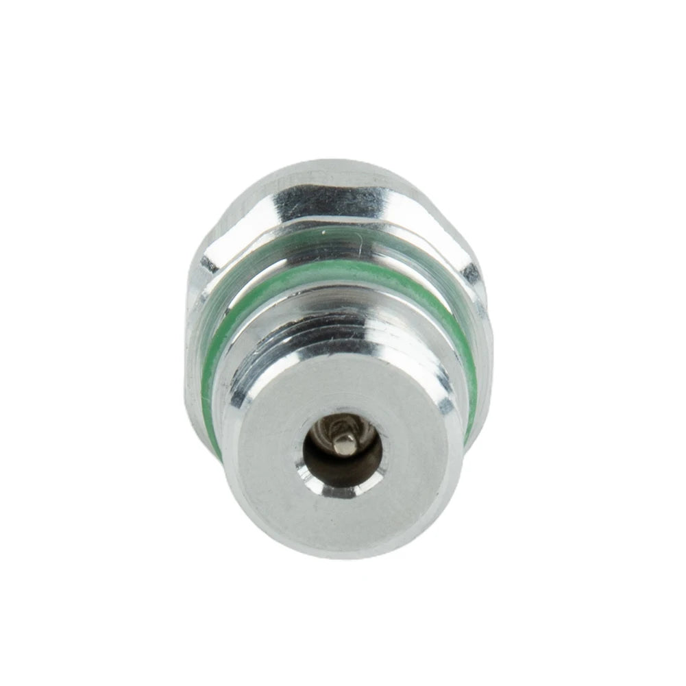 A/C Service Valve High Side R-134a Port Adapter With Replaceable Valve Cores Air Conditioning Pipeline