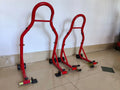 Motorcycles Repair Metal Adjustable Fork Spool Support Paddock Stand Muti-function Swing Arm Rear Wheel Sliders Lift Frame Amagi