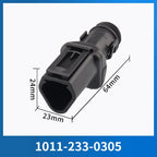 1011-227-0205 Dechi connector snap corrugated pipe DT06-2S/12S tail clamp Straight male and female DT04-2P 1011-229-0205