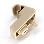 1Pcs Sun Visor Holder Mount 735411088 For Fiat Grande Punto Etc Car Interior Sun Visor Cap Clip Hook Fixing Clips