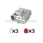 1 set cable wire harness connector housing plug connector 176146-6 176143-6 6189-0165 6188-0129