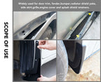 Universal Car 8mm Hole Plastic Rivets 1000/50 Fastener Push Clip Black Bumper Door Trim Panel Retainer Fastener Clip Accessories