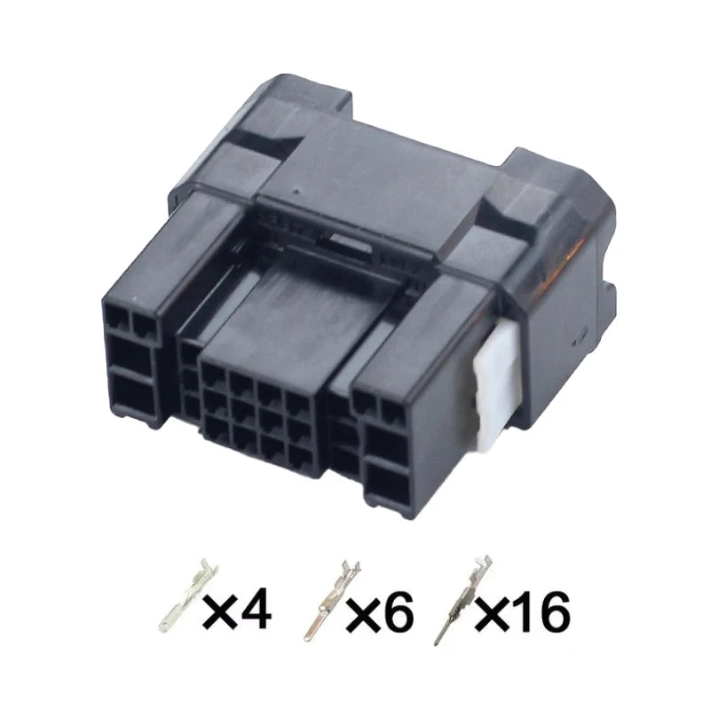 Suitable for Kia, Hyundai and BYD car door A-pillar and B-pillar wiring harness connector plugs 6098-7907/3098-7912