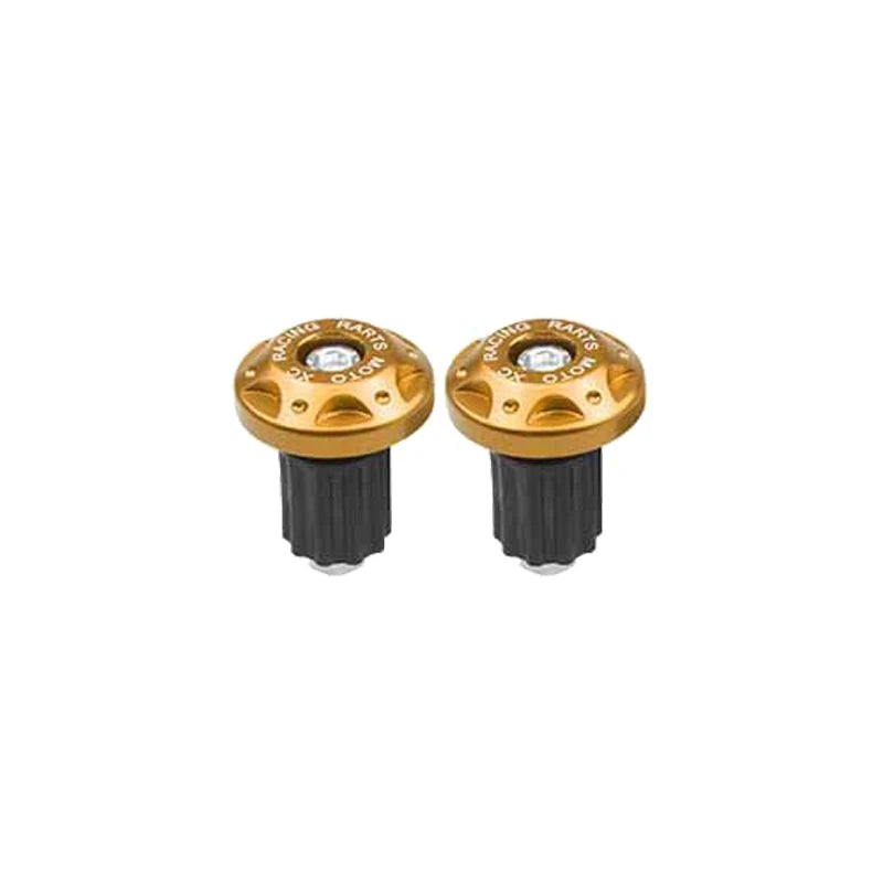 1Pair Motorcycle Handle Bar Ends Plug Grips Handlebar Plug Caps Motor Bike Accessories Motorcycle Expanding Locking Bar End Caps