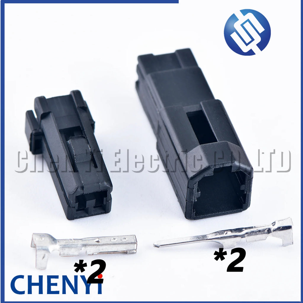 2 Pin Car Speaker Plug Tweeter Plug Electric Harness Female Male Connector 174057-2 174056-2 For Mazda Honda CRV Civic Xrv Accor
