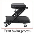 Foldable car repair lying board 40 inches Workshop Bench Wheels Roller Creeper Seat Roller Seat Amagi