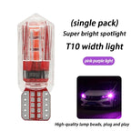 1pc Universal Car Replaceable T10 Running Lights Width Lamp Car License Plate Light Headlight Bulbs Car Light Accessories Amagi