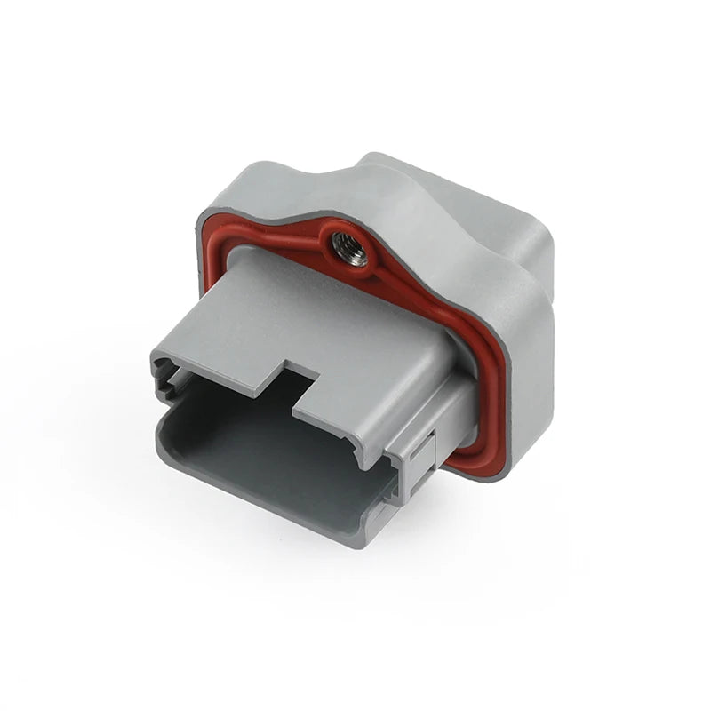 AT04-12PA-PM05 Amphenol 12-hole waterproof wiring harness connector flange fixed mounting sheath with terminal