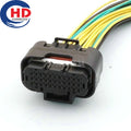 33 Pin Connector  Unsealed Series Female Connector Cable Plug Motorcycle Electrical Harnesses Wiring Harness 1554461-2/1554461-1